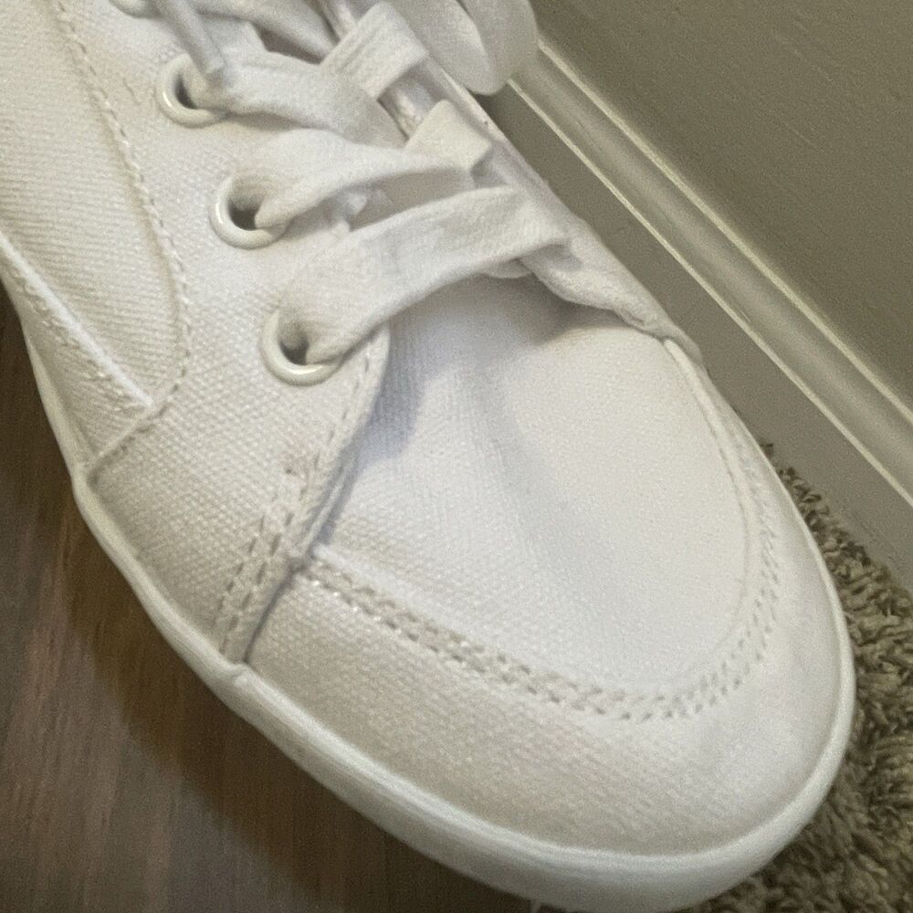 Taos Womens White Moc Star 2 Canvas Casual Sneakers Size 8 Classic Capsule - Picture 5 of 16